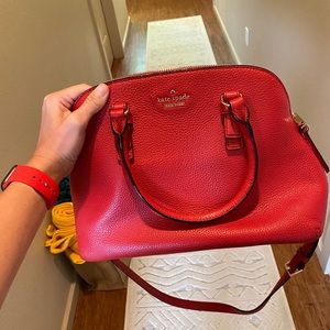 Kate spade red purse
